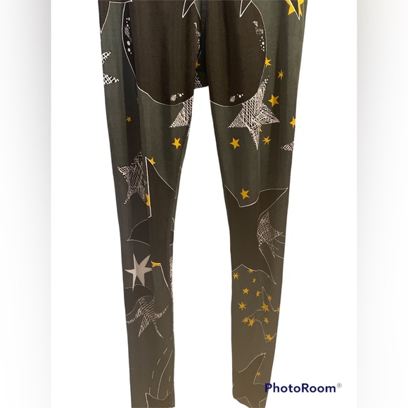 Beyond Yoga Winter Solstice Moon Star Leggings size S - Picture 5 of 5